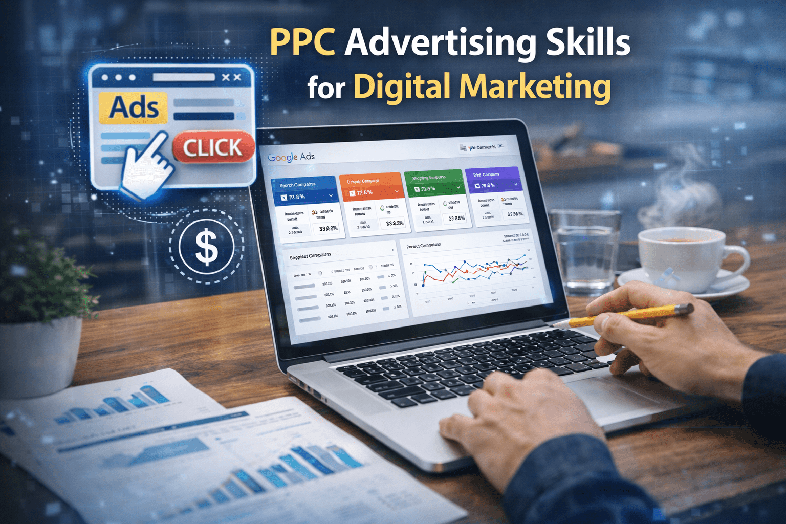 Pay-Per-Click Advertising PPC as a top digital marketing skill in demand in 2026