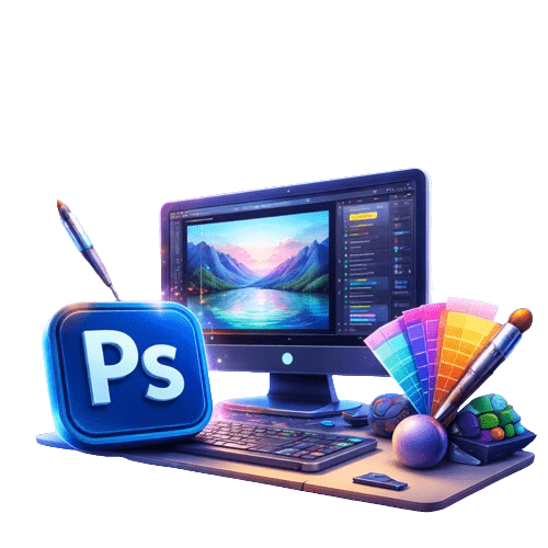 Adobe Photoshop training for graphic design course in Jaipur