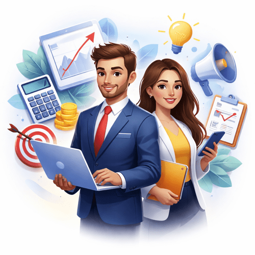 Business owners learning graphic design course in Jaipur for branding and marketing