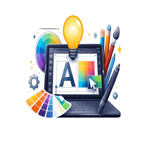 Graphic design fundamentals training in Graphic Design Course in Jaipur including typography and color theory