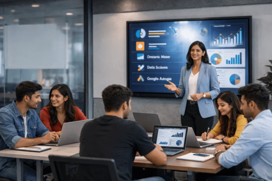 best it training institute in jaipur offering digital marketing web development and programming courses